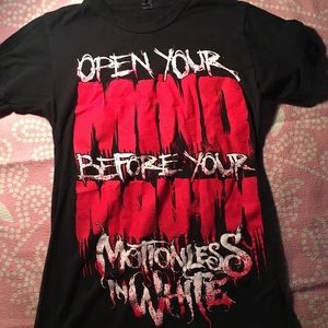 motionless in white band tshirt sm